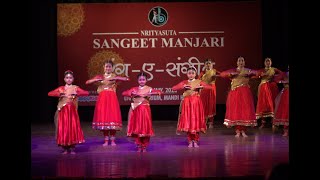 CHATURANG  KATHAK PERFORMANCE  RANGESANGEET FESTIVAL OF MUSIC AND DANCE [upl. by Notsuoh193]