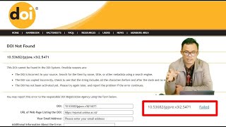 OJS3MENGATASI DOI ERROR FAILED CrossRef XML Export Plugin [upl. by Van937]