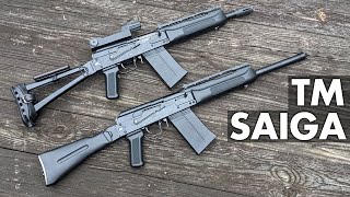 Tokyo Marui Airsoft Saiga12K Review [upl. by Quigley231]