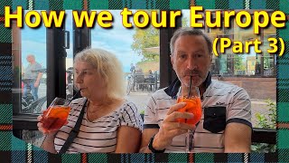 How we tour Europe drama free PART 3 Not so much a camper van trip as an Aperol and Negroni sesh [upl. by Sherr430]