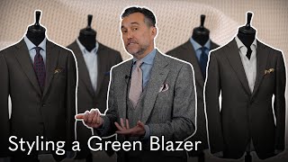 How to Style a Green Blazer [upl. by Eelrac]