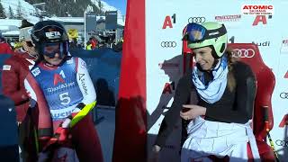 AUDI FIS Ski World Cup  womens SuperG  Altenmarkt  Zauchensee AUT Jan 12 2024 [upl. by Flo]