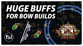 Bow League Starters got a Massive Buff especially Ele  Path of Exile 321 Crucible [upl. by Grannias883]