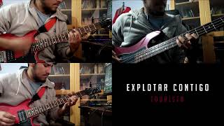 Explotar Contigo  Tourista  Cover Guitarras y Bajo [upl. by Aissert307]