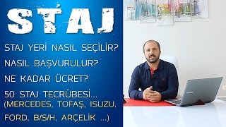 Staj Nasıl Yapılır [upl. by Anin]