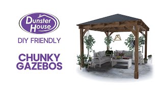 DIY Friendly Chunky Gazebos  Dunster House [upl. by Nedac801]