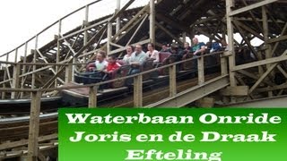 Waterbaan Joris en de Draak Onride Efteling Kaatsheuvel Holland [upl. by Saval458]