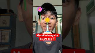 Susah banget masukin bunga ke dalam pot [upl. by Elletnuahc]