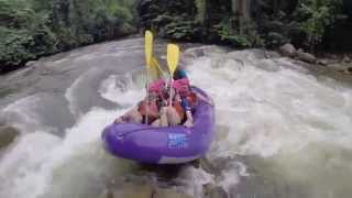 White Water Rafting in Gopeng Perak [upl. by Anaela]