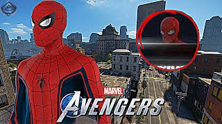 Marvels Avengers Game  SpiderMan DLC In Game FIRST LOOK Revealed [upl. by Philemol]