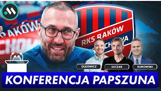 MAREK PAPSZUN KONFERENCJA NOWEGO TRENERA RAKOWA CZĘSTOCHOWA [upl. by Atolrac701]