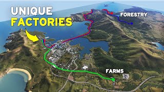 FULL MAP Supply Chain  Cities Skylines Oceania 21 [upl. by Leffen]