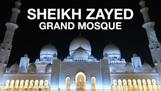 Sheikh Zayed Grand Mosque  Abu Dhabi UAE Day Trip from Dubai [upl. by Enimsaj557]