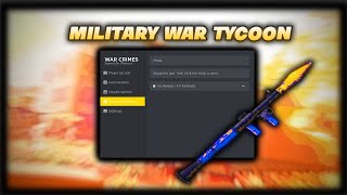 Military War Tycoon Script  INF ALL  HITBOX EXTENDER  OP [upl. by Yuu]