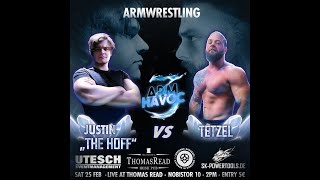 Arm Havoc 3  Justin quotThe Hoffquot vs Tetzel  mit Kommentar [upl. by Ymeon]