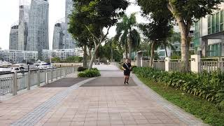 City Walk  VivoCity to Labrador Park Sunset  Singapore Walk 14 [upl. by Ayaj]