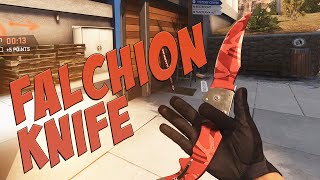 CSGO  Falchion Knife Slaughter Gameplay [upl. by Eimrots]