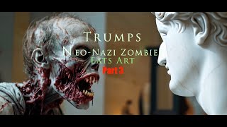 Trumps Neo Nazi Zombies Eats Art Part3 [upl. by Merriott]