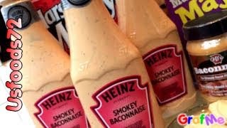 HEINZ Sauce Smokey Baconnaise  Produit Américain [upl. by Reggis31]