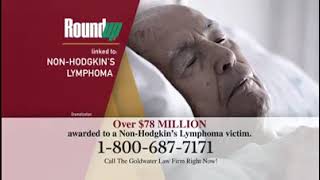 Goldwater Law Firm  RoundUp linked to Non Hodgkins Lymphoma 2019 [upl. by Yvor]