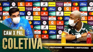 COLETIVA ABEL FERREIRA E DANILO  ATLÉTICOMG 2 X 2 PALMEIRAS  CONMEBOL LIBERTADORES 2022 [upl. by Uon138]