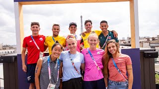 Team World Triathlon athletes reflect on their Paris 2024 experience  World Triathlon [upl. by Ethben]