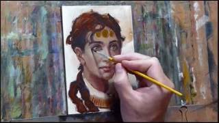 quotRomanticquot  Portrait Painting Demo [upl. by Alrich]