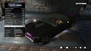 GTA V Customization Schyster Deviant Plymouth Barracuda  From Stock to Stunning [upl. by Yslek]