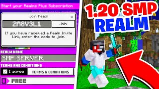 BEST 1 SMP Realm For MCPE 120 REALM CODE  Minecraft Bedrock Edition [upl. by Cornelie]