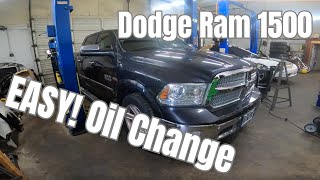 2015 Dodge Ram 1500 Oil Change [upl. by Zebulen]