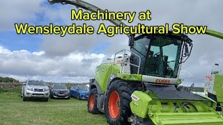 What machinery was at the Wensleydale Agricultural Show [upl. by Ynattir354]