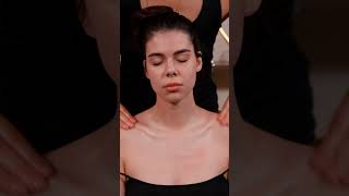 ASMR relaxing neck line and facial massage for Lisa asmrmassage [upl. by Stacy]