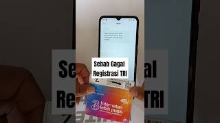 Gagal registrasi kartu tri  tunggu 1 menit [upl. by Benedikt]