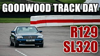 GOODWOOD TRACK DAY  R129 SL320 [upl. by Prober]