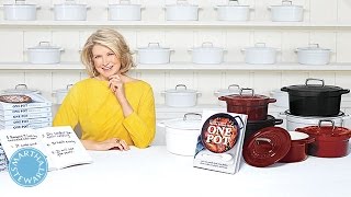 How to Use an Enameled Cast Iron Pot  Martha Stewart [upl. by Frants]