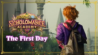 The First Day by Amazing LP  Scholomance Academy Card Reveal [upl. by Edyaw]