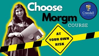 Choose Morgm  1 year course  At Your Own Risk ⚠️  Hindi  Crandall University [upl. by Eidnew419]