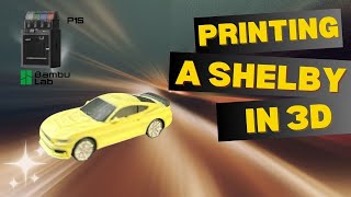 I 3D Printed the Shelby Mustang GT350R and Its AMAZING [upl. by Armin167]