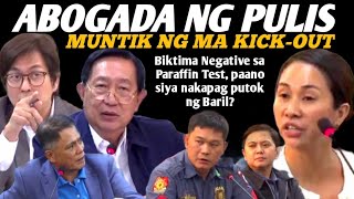 Abogada muntik ng ma kickout Biktima negative sa paraffin test RepAcop RepPaduano RepFernandez [upl. by Neneek631]