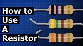 How to use a Resistor  Basic electronics engineering [upl. by Ettennaej]