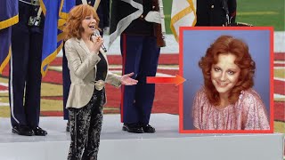 19YearOld Reba McEntire Get Discovered After Her First National Anthem Performance 50 Years Ago [upl. by Atikaj411]