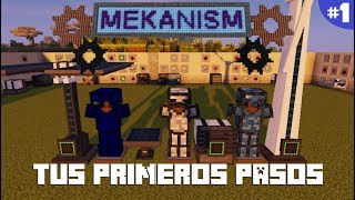 MEKANISM 1122  PRIMEROS PASOS  TUTORIAL 1  MINECRAFT MOD [upl. by Sigismund424]