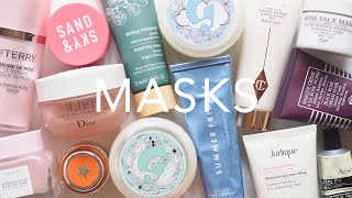 Face Masks  Hydrating Brightening Cleansing Skincare Steps [upl. by Ardnikal972]