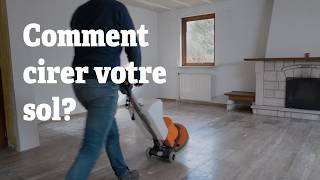 Cirer un plancher  Comment cirer un plancher   RentSetGo [upl. by Beck]