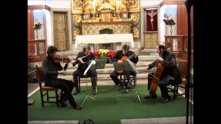 Les Choristes  CerfVolant Instrumental CUARTETO DIFERENCIAS [upl. by Atnes]