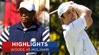 Woods vs Molinari  Extended Highlights  2012 Ryder Cup [upl. by Ydissac]