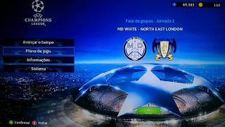 Pes 2018 Xbox 360 Champions League 2 Rodada Jogo dramático em busca da classificação [upl. by Gibby919]