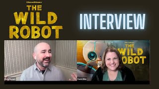 THE WILD ROBOT Interview with Author Peter Brown [upl. by Lemon475]