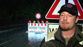 Katastrophenalarm wegen Hochwasser im Tegernseer Tal [upl. by Siroled]