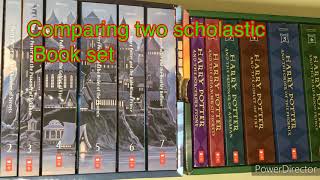 Comparing Harry Potter scholastic book sets [upl. by Andromeda]